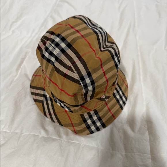 Burberry Vintage Check Cotton Bucket Hat